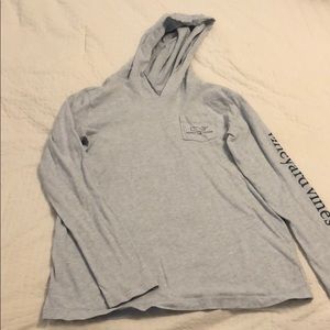 Vineyard Vines Hooded Long Sleeved Tee